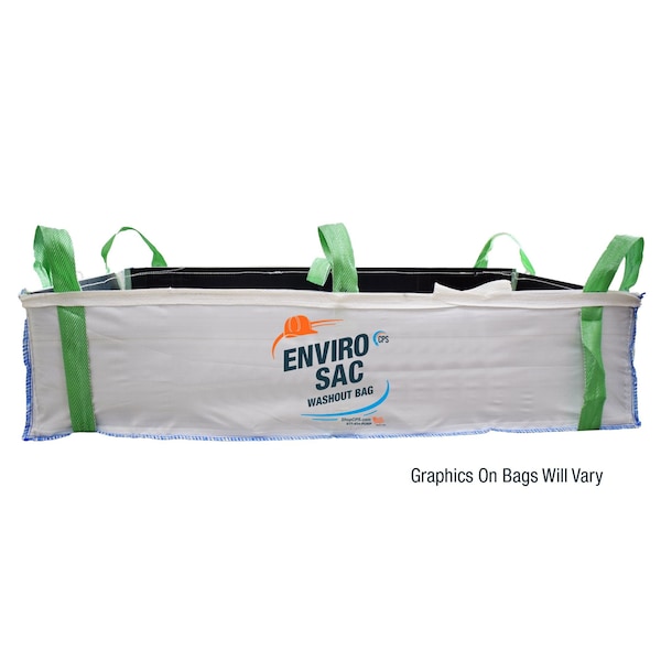 Concrete Pump Supply Self Standing XL Pump Bag Lined, 72'', 1830mm x 42'', 1066mm x 16''/406mm BAG_PU_OT - main